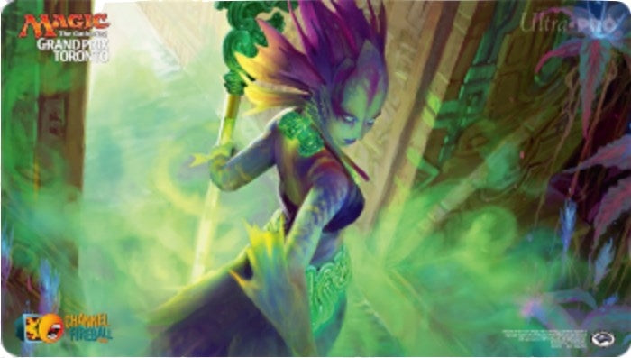 Image for Magic Grand Prix 2018 Playmat: Toronto - Merfolk Mistbinder - Playmats