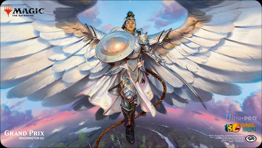 Image for Magic Grand Prix 2018 Playmat: Washington (Version 3) - Shalai, Voice of Plenty - Playmats