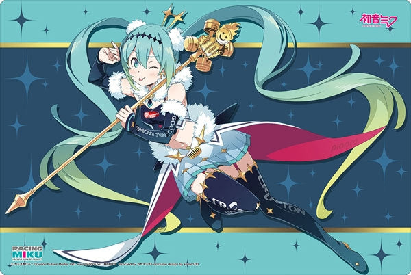 Image for Bushiroad Rubber Mat Collection Vol.159: Hatsune Miku - Racing Miku 2018 Ver. - Playmats