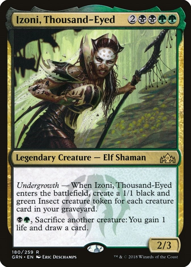 Izoni, Thousand-Eyed (180) (Guilds of Ravnica)
