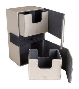 Image for Convertible Deck Box - Dual White - Deck Boxes