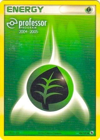 Image for Grass Energy (2004-2005) (104/109) (Professor Program Promos) (PPP) - Pokemon