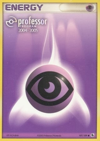 Image for Psychic Energy (2004-2005) (107/109) (Professor Program Promos) (PPP) - Pokemon
