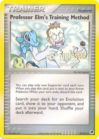 Image for Professor Elm's Training Method (2006-2007) (79/101) (Professor Program Promos) (PPP) - Pokemon