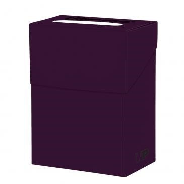 Image for Solid Color Deck Box - Plum (No Front Logo) - Deck Boxes