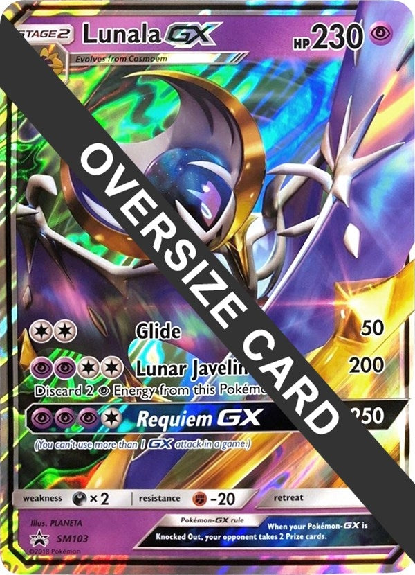 Image for Lunala GX - SM103 (SM103) (Jumbo Cards) (PR) - Pokemon