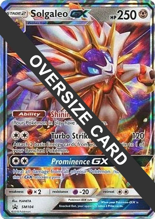 Image for Solgaleo GX - SM104 (SM104) (Jumbo Cards) (PR) - Pokemon