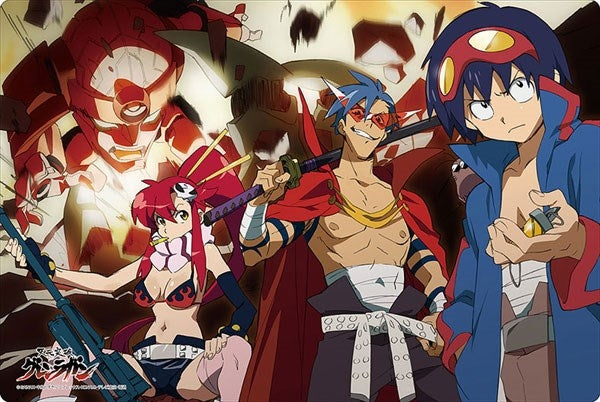 Image for Bushiroad Rubber Mat Collection Vol.206: Gurren Lagann - Team Gurren - Playmats
