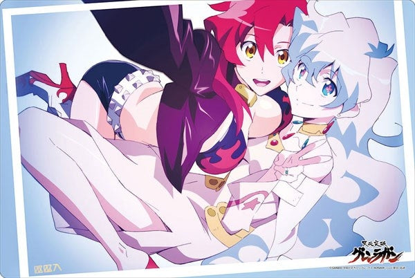 Image for Bushiroad Rubber Mat Collection Vol.207: Gurren Lagann - Yoko & Nia - Playmats