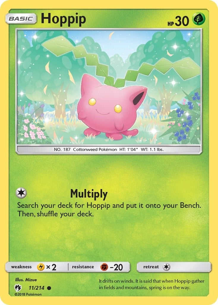 Image for Hoppip (11) (11/214) (SM - Lost Thunder) (SM8) - Pokemon