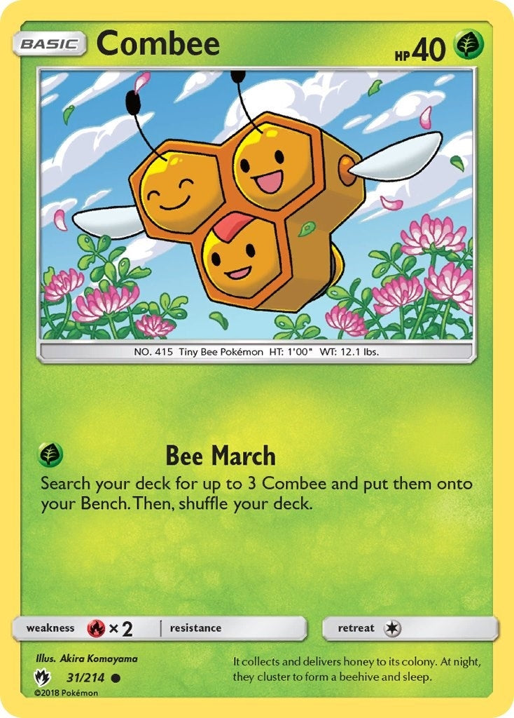 Image for Combee (31/214) (SM - Lost Thunder) (SM8) - Pokemon