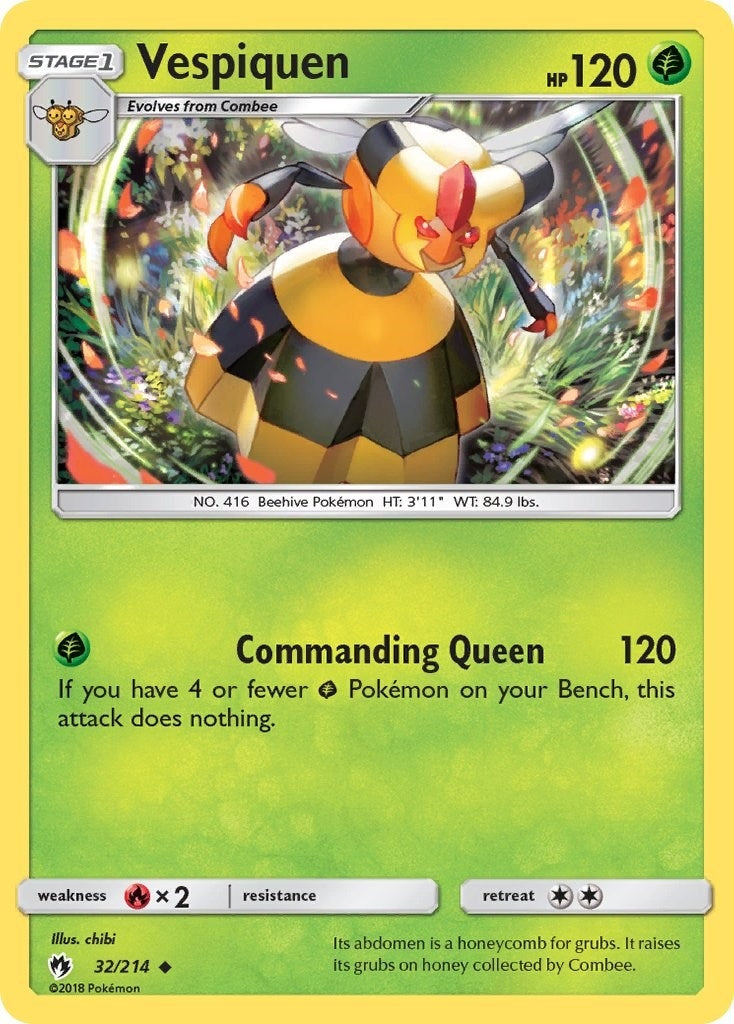 Image for Vespiquen (32/214) (SM - Lost Thunder) (SM8) - Pokemon