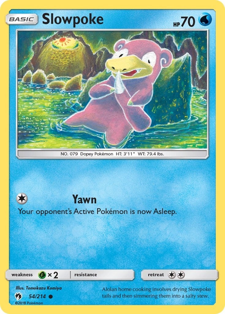 Image for Slowpoke (54/214) (SM - Lost Thunder) (SM8) - Pokemon