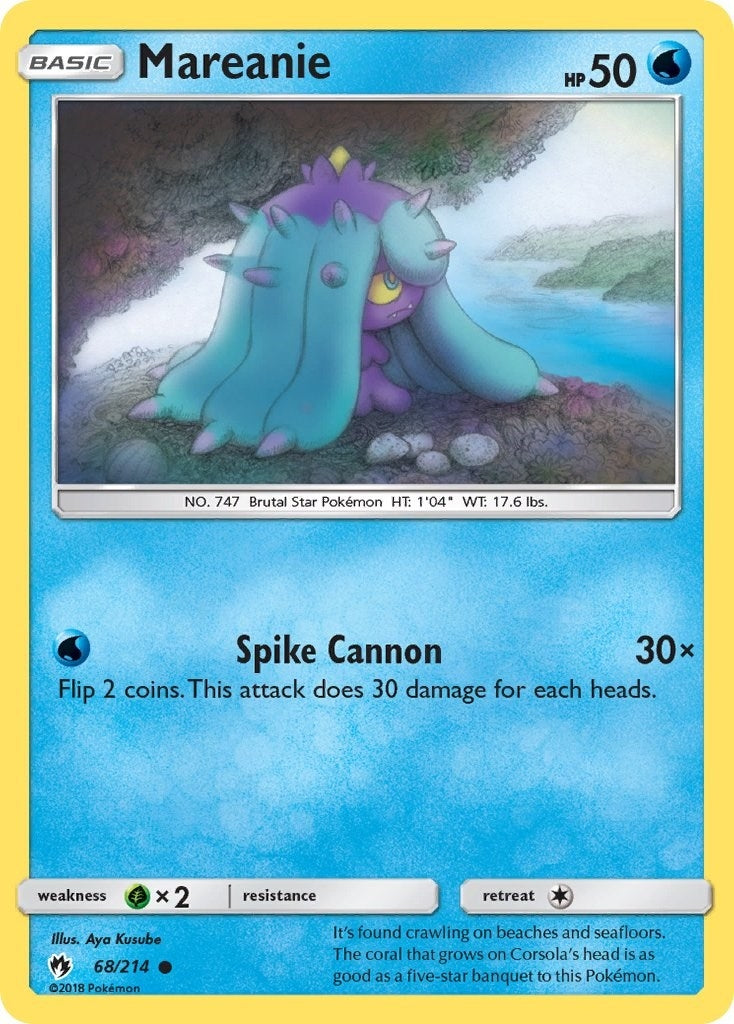 Image for Mareanie (68) (68/214) (SM - Lost Thunder) (SM8) - Pokemon