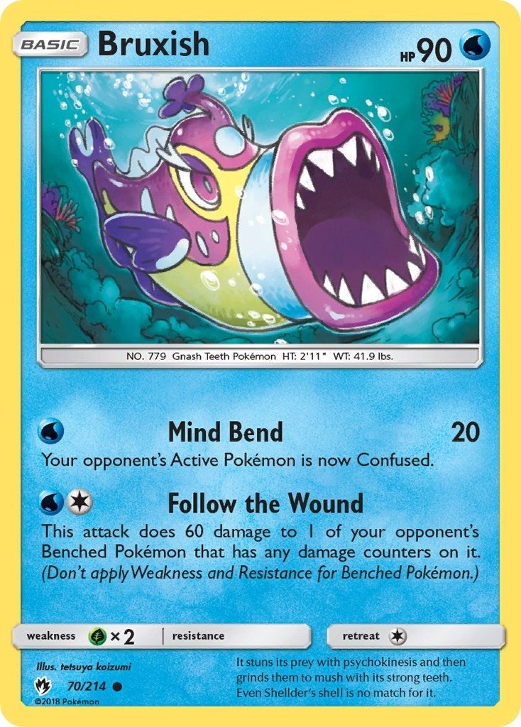 Image for Bruxish (70/214) (SM - Lost Thunder) (SM8) - Pokemon