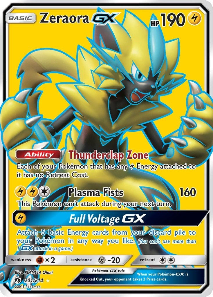 Image for Zeraora GX (Full Art) (201/214) (SM - Lost Thunder) (SM8) - Pokemon