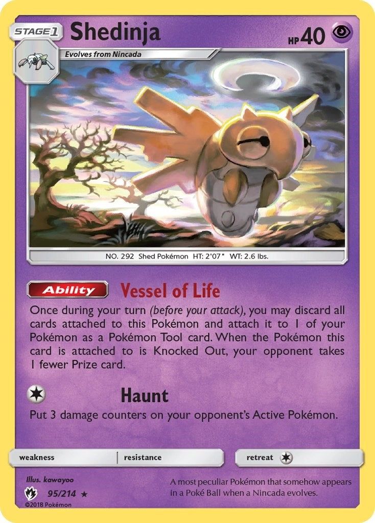 Image for Shedinja (95/214) (SM - Lost Thunder) (SM8) - Pokemon