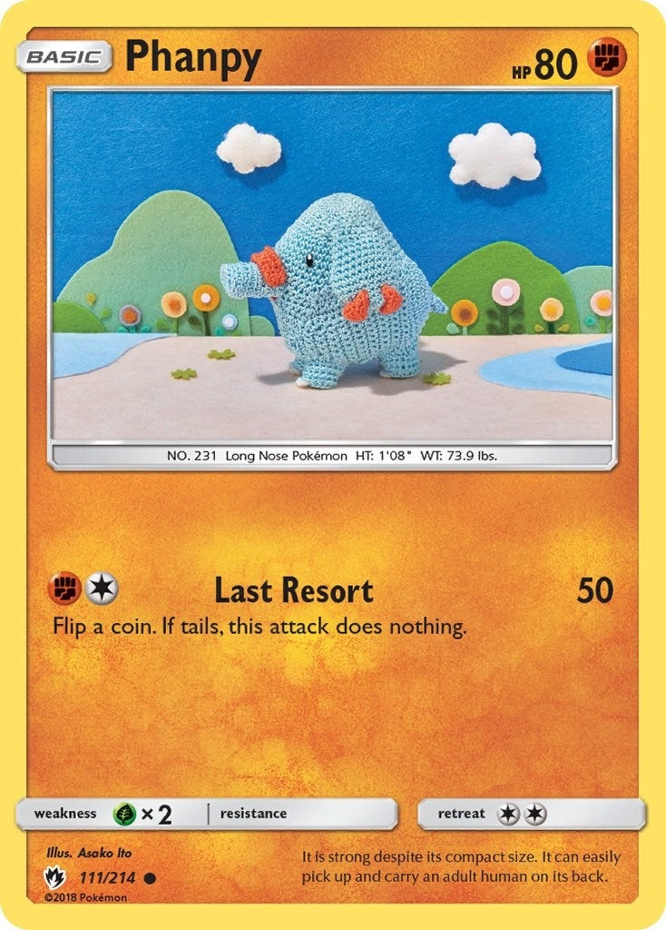 Image for Phanpy (111/214) (SM - Lost Thunder) (SM8) - Pokemon