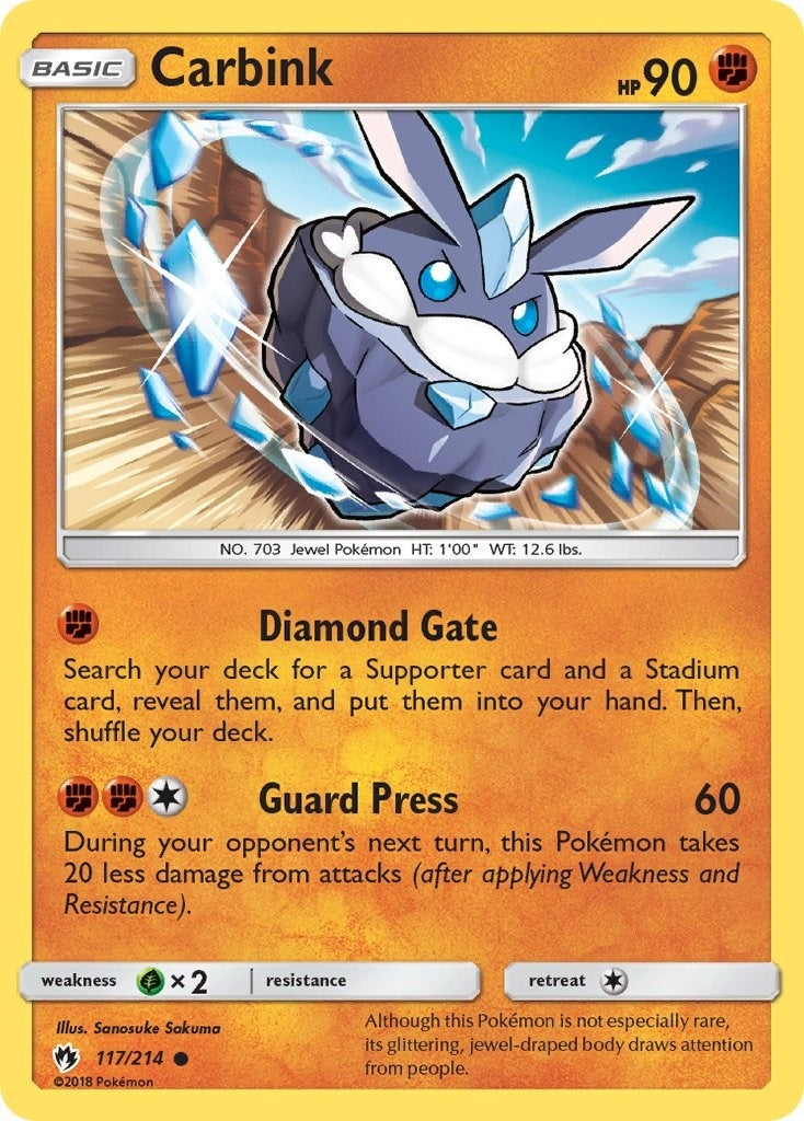 Image for Carbink (117) (117/214) (SM - Lost Thunder) (SM8) - Pokemon
