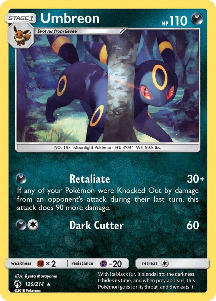 Image for Umbreon (120/214) (SM - Lost Thunder) (SM8) - Pokemon