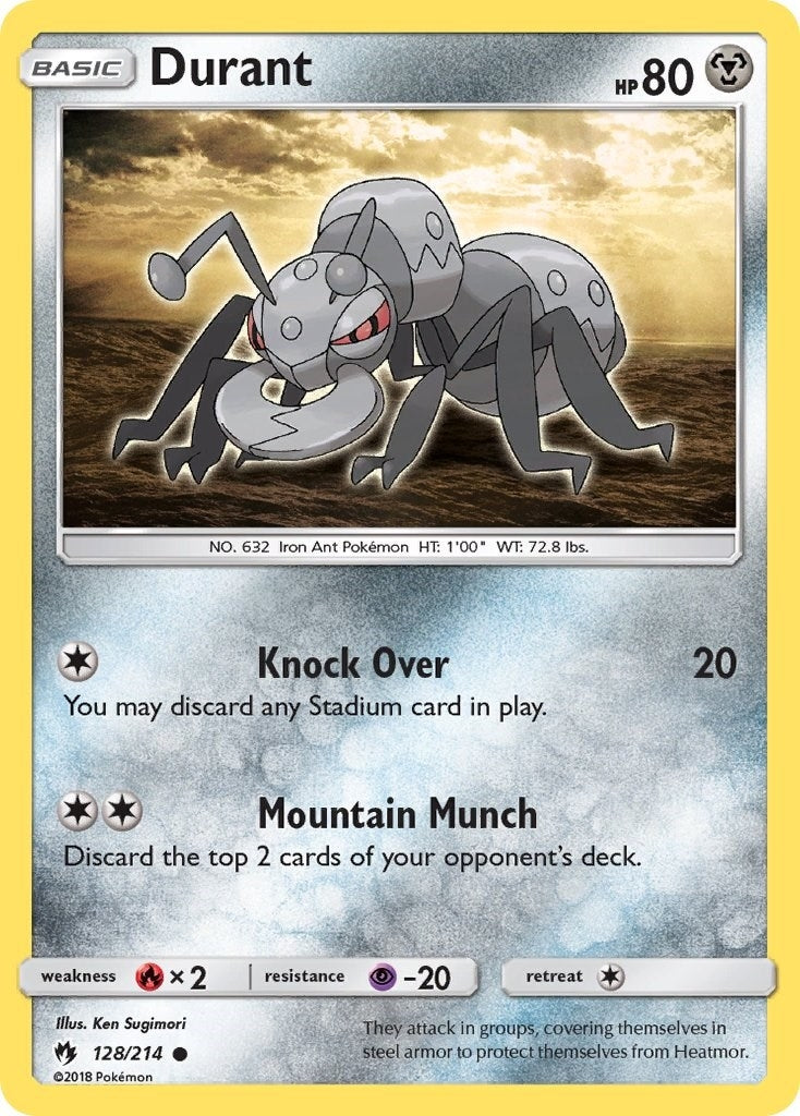 Image for Durant (128/214) (SM - Lost Thunder) (SM8) - Pokemon