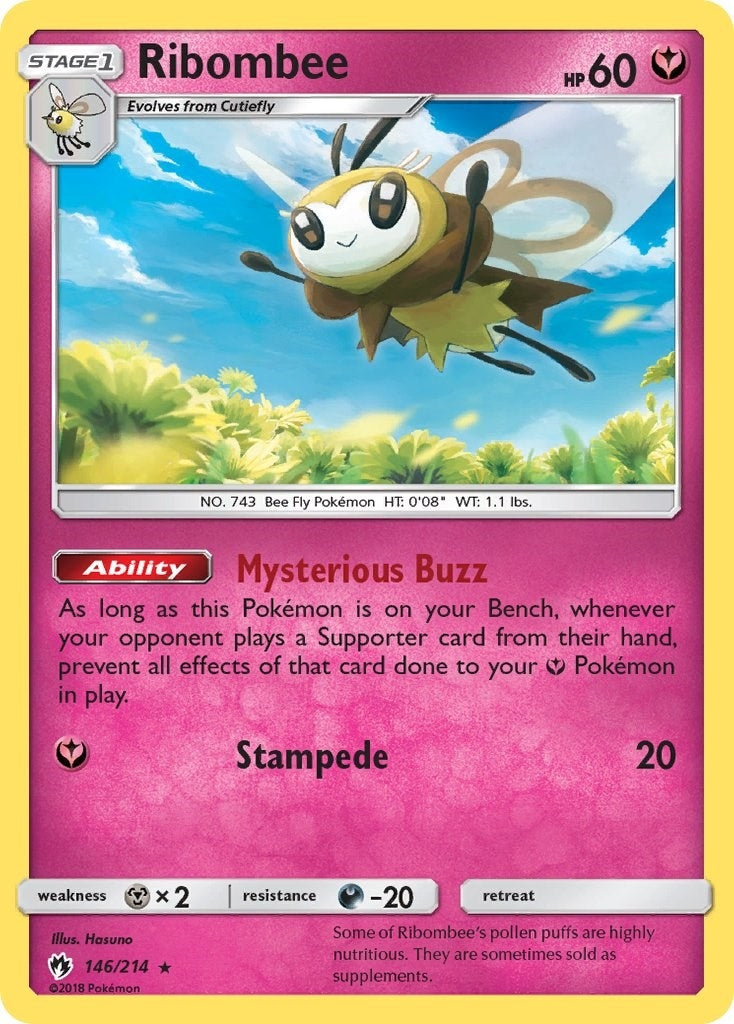 Image for Ribombee (146/214) (SM - Lost Thunder) (SM8) - Pokemon