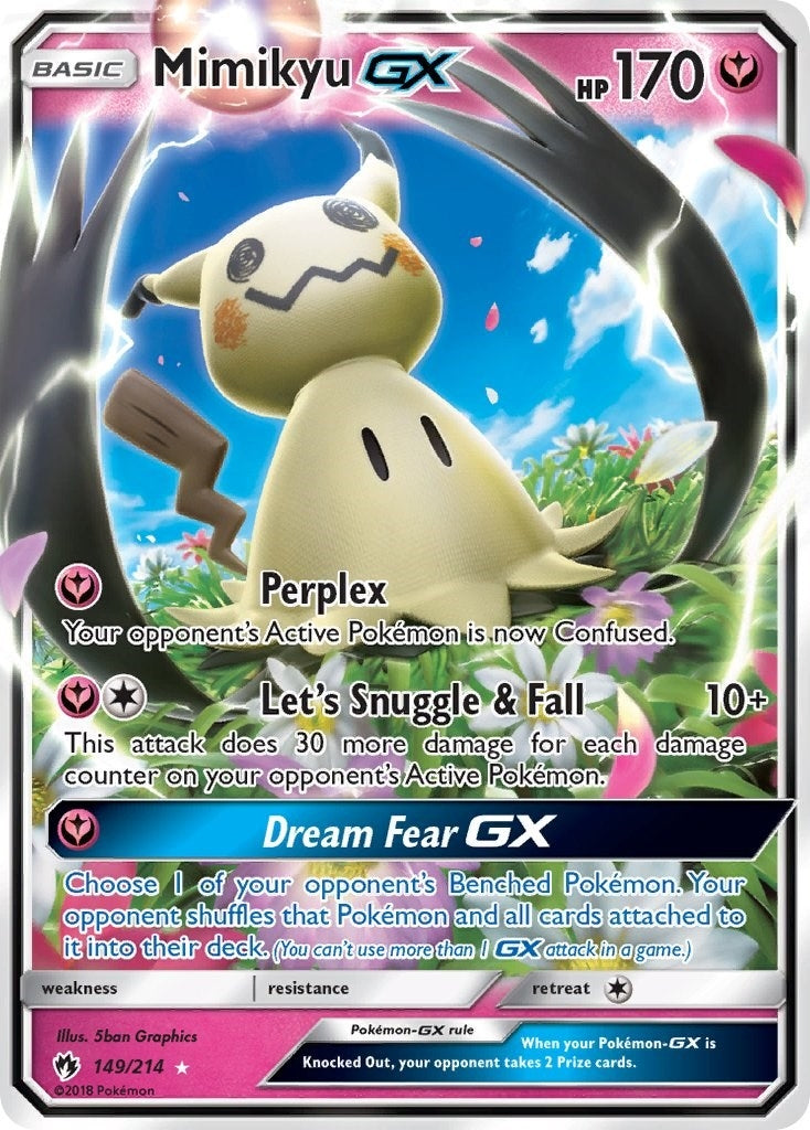 Image for Mimikyu GX (149/214) (SM - Lost Thunder) (SM8) - Pokemon