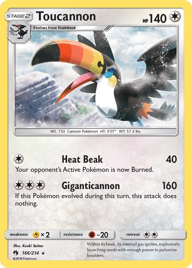 Image for Toucannon (166/214) (SM - Lost Thunder) (SM8) - Pokemon