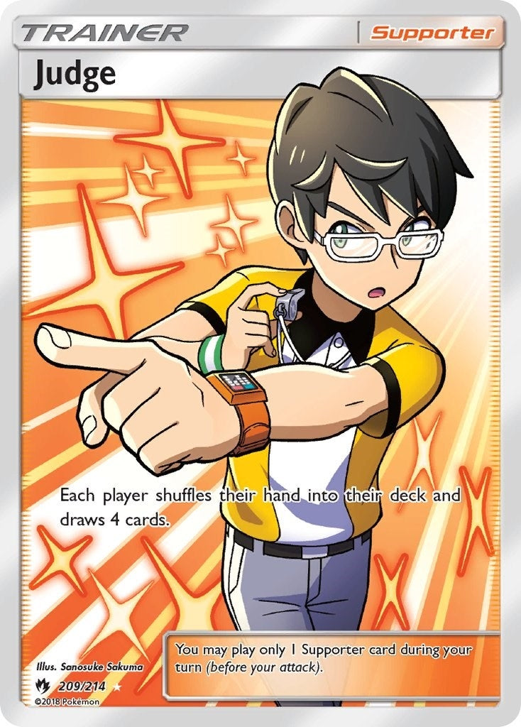 Image for Judge (Full Art) (209/214) (SM - Lost Thunder) (SM8) - Pokemon