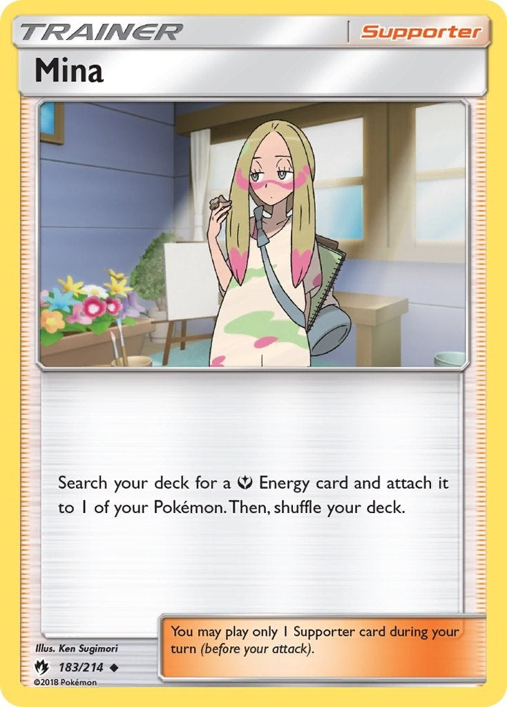 Image for Mina (183/214) (SM - Lost Thunder) (SM8) - Pokemon