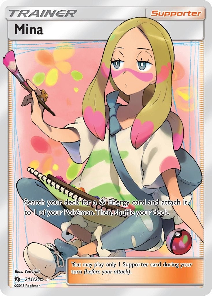 Image for Mina (Full Art) (211/214) (SM - Lost Thunder) (SM8) - Pokemon