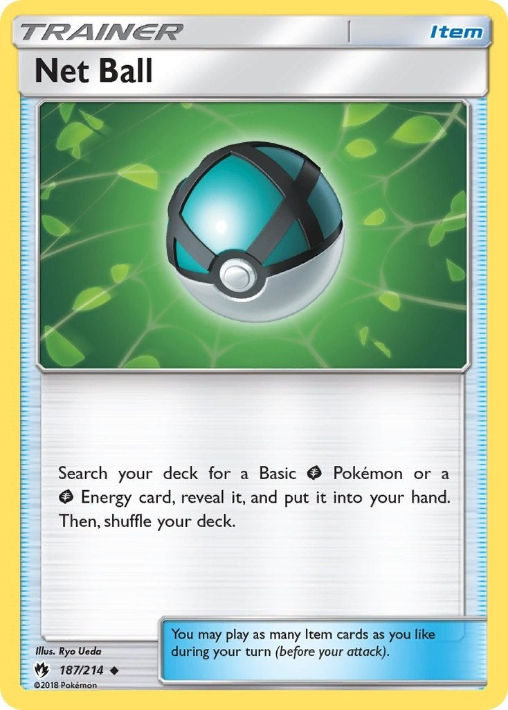 Image for Net Ball (187/214) (SM - Lost Thunder) (SM8) - Pokemon