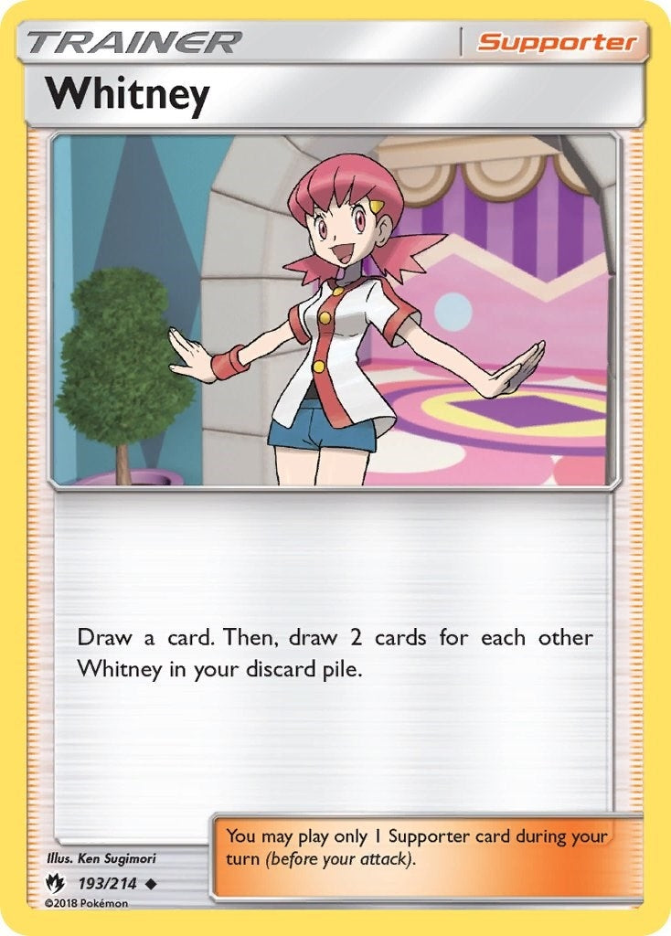 Image for Whitney (193/214) (SM - Lost Thunder) (SM8) - Pokemon