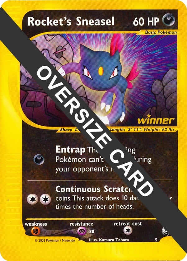 Image for Rocket's Sneasel - 5 (005) (Jumbo Cards) (PR) - Pokemon