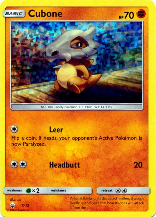 Image for Cubone (007/012) (McDonald's Promos 2018) (M18) - Pokemon