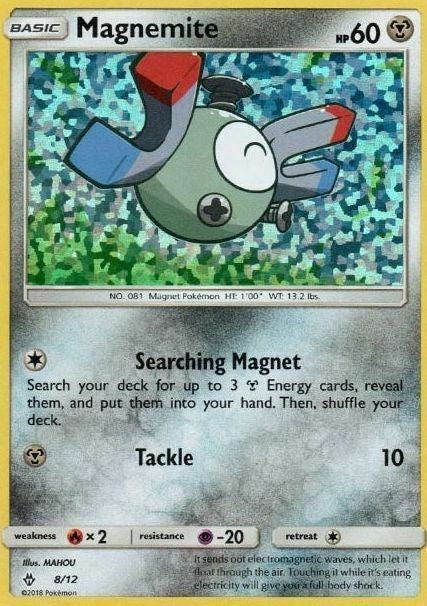 Image for Magnemite (008/012) (McDonald's Promos 2018) (M18) - Pokemon