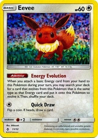 Image for Eevee (011/012) (McDonald's Promos 2018) (M18) - Pokemon
