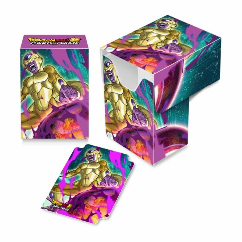 Image for Dragon Ball Super CCG Full-View Deck Box - Golden Frieza - Deck Boxes