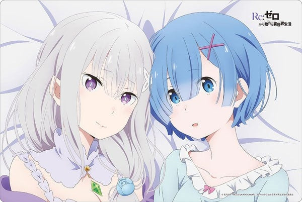 Image for Bushiroad Rubber Mat Collection Vol.209: Re:ZERO -Starting Life in Another World- - Emilia & Rem - Playmats