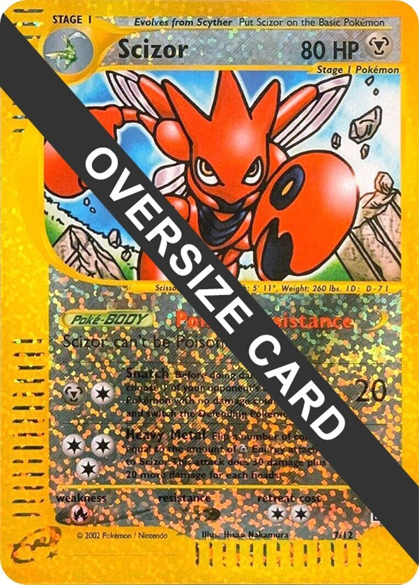 Image for Scizor (007/012) (Jumbo Cards) (PR) - Pokemon