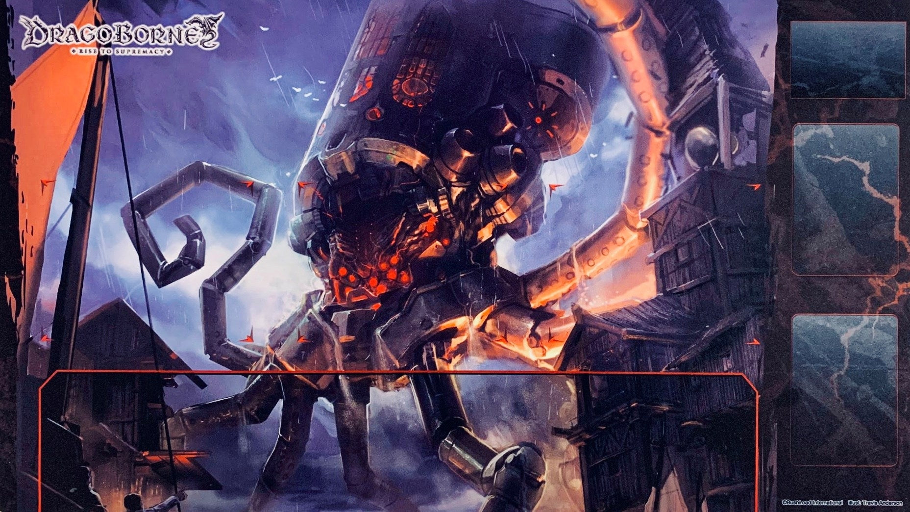 Image for Dragoborne: Oath of Blood - The End of Tides Playmat - Playmats