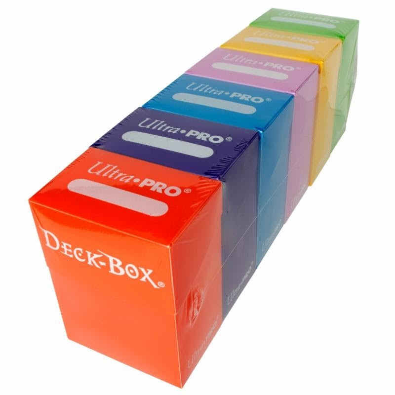 Image for Deck Box Bundle - 6 Colors (Orange, Purple, Blue, Pink, Yellow and Green) - Deck Boxes