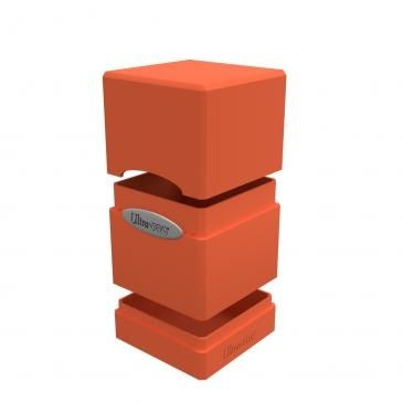 Image for Satin Tower - Pumpkin Orange - Deck Boxes