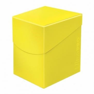 Image for Eclipse PRO-100+ Lemon Yellow Deck Box - Deck Boxes