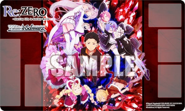 Image for Weiss Schwarz Preorder Playmat - Re:ZERO - Playmats