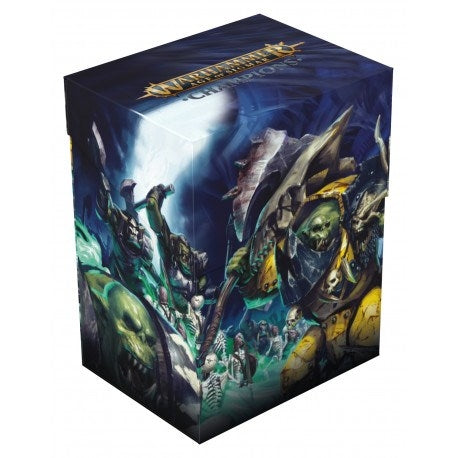 Image for Warhammer: Age of Sigmar - Champions Deck Case - Destruction vs. Death (Holds 80+) - Deck Boxes