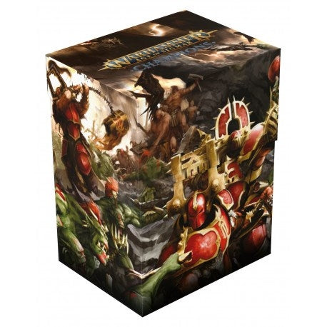 Image for Warhammer: Age of Sigmar - Champions Deck Case - Chaos vs. Destruction (Holds 80+) - Deck Boxes