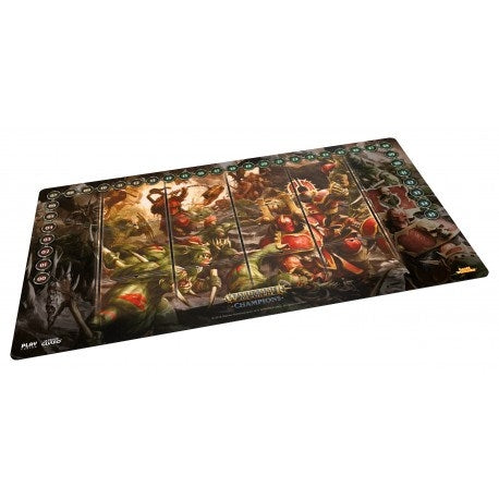 Image for Warhammer: Age of Sigmar - Champions Playmat - Chaos vs. Destruction - Playmats