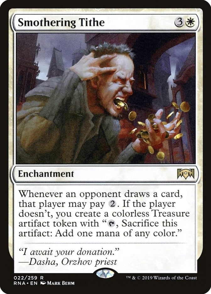 Smothering Tithe (22) (Ravnica Allegiance)