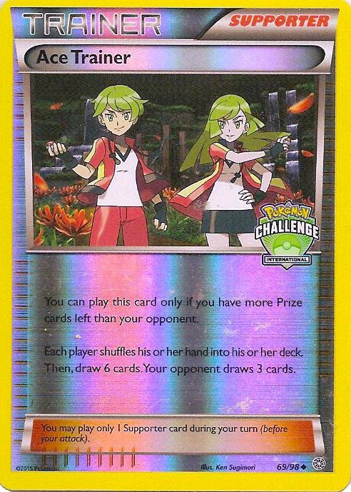 Image for Ace Trainer - 69/98 (International Challenge) (069/098) (League & Championship Cards) (PR) - Pokemon